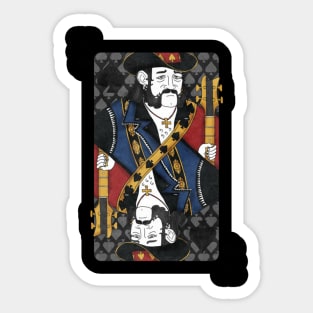 Lemmy-King of Spades Sticker